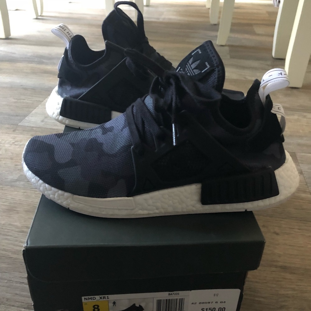 Adidas nmd xr1 size 8 “Duck camo”